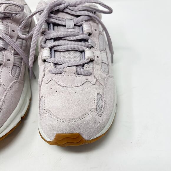 Vionic Size 7.5 Purple Mist Suede 23WALK Adult Sneaker Leather Lace Up Firm Heel - Picture 7 of 12